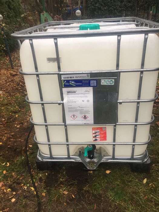 mauzer 1000l , czysty po dodatku  spożywczym do wędlin