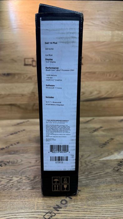 Ноубук Dell 16 Plus Ultra 7 256V/16Gb DDR5/1000ssd/ QHD IPS NEW