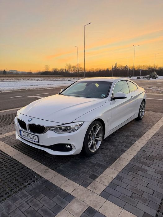 BMW Seria 4 BMW 428i - mega niski przebieg, auto jak nowe, harman kardon