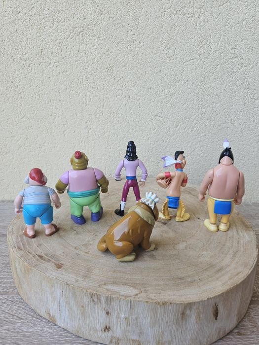 Disney Heroes Peter Pan Figures Lot - Famosa - 2001-2005