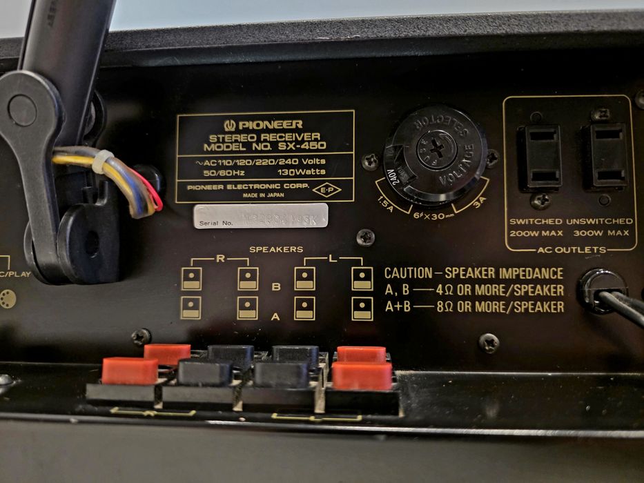 Amplituner Pioneer SX-450 | Vintage 1976 | Klasyk Audio