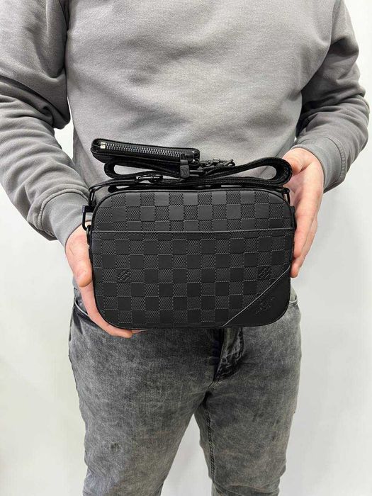 Сумка мужская Louis Vuitton LV через плечо, сумка мессенджер Луи