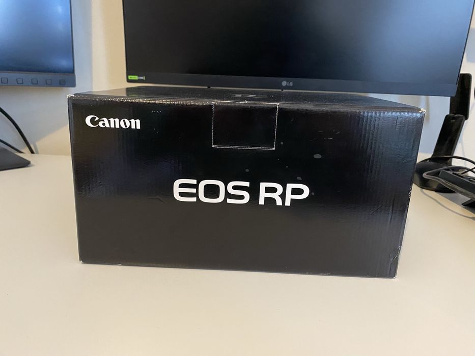 Canon EOS RP Body+ pudełko, bateria, ładowarka