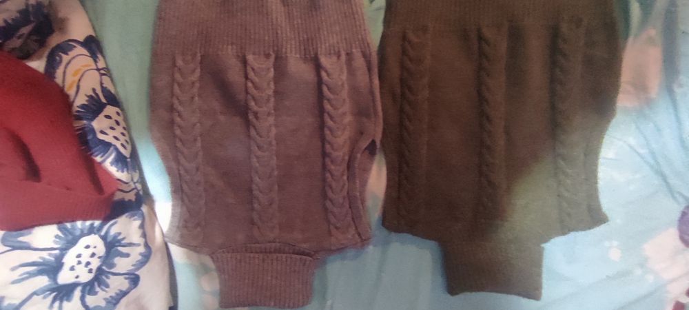 2 coletes e uma camisola