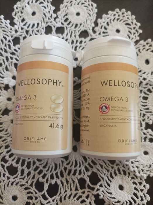 Omega 3 Wellosophy Wellness Oriflame 2 sztuki