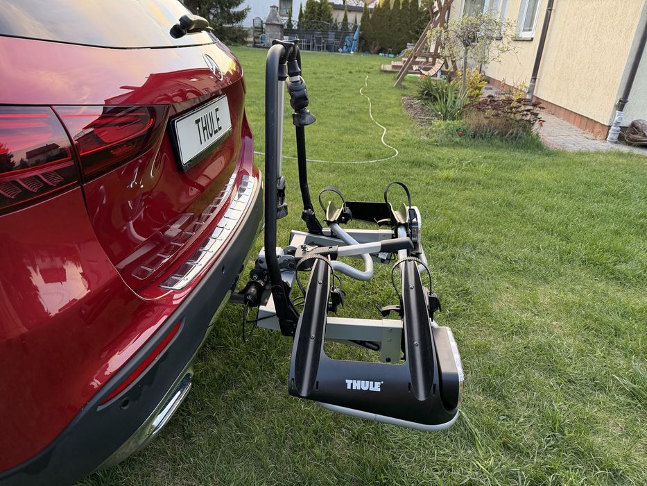 THULE 936 (EP 915 Black) 2 rowery ebike 60kg uchylny bagażnik rowerowy na hak