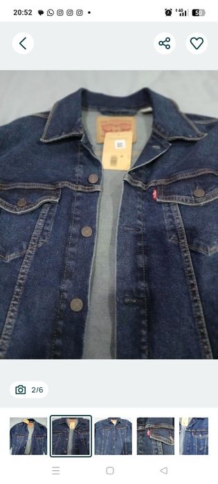 Casaco LEVIS - com Etiqueta