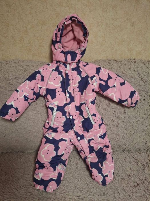 Зимовий комбінезон на дівчинку
