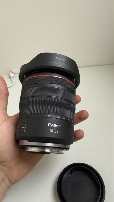 Обʼєктив Canon rf 14-35 f4 з гарантією