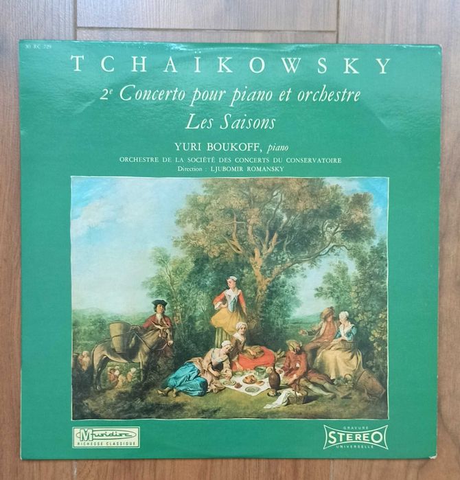 Vinil Tchaikowsky - 2º concerto para piano e orchestra