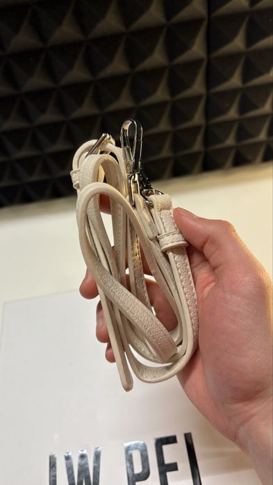 Оригінальна сумка JW PEI ELISE TOP HANDLE White