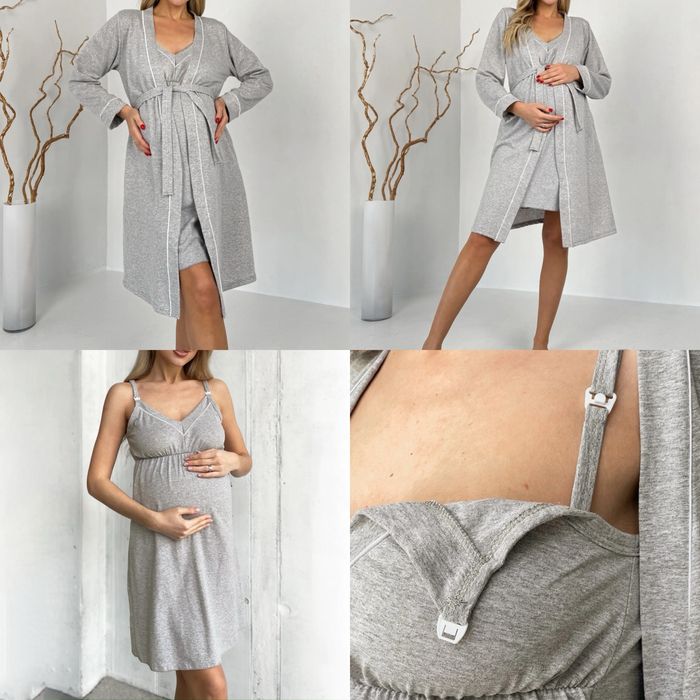 Комплект в пологовий теплий бавовна з начісом 44-58