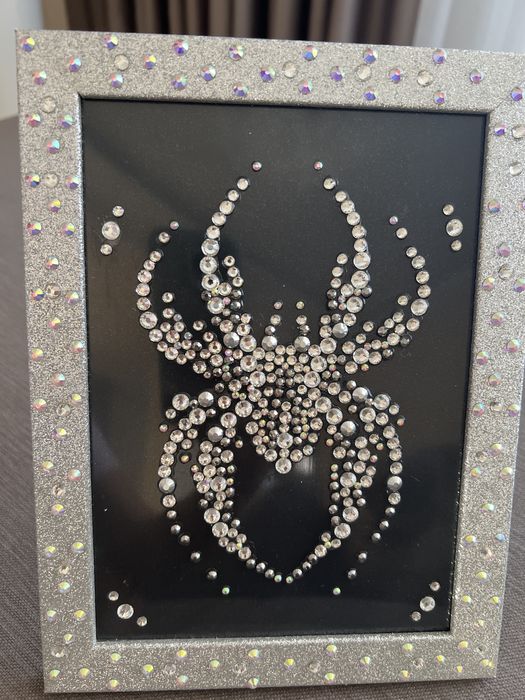 Паук из страз картина