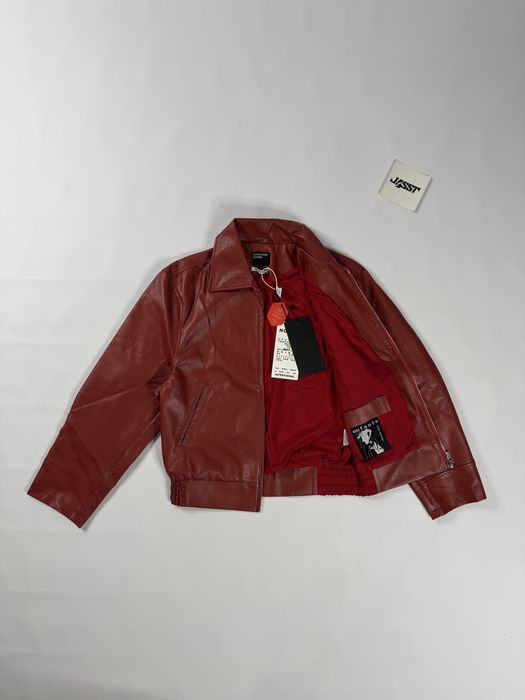 Куртка шкіряна Enfants Riches Deprimes ERD Червона