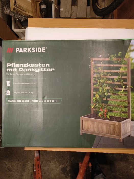 Donica z kratką PARSIDE poj 20 l