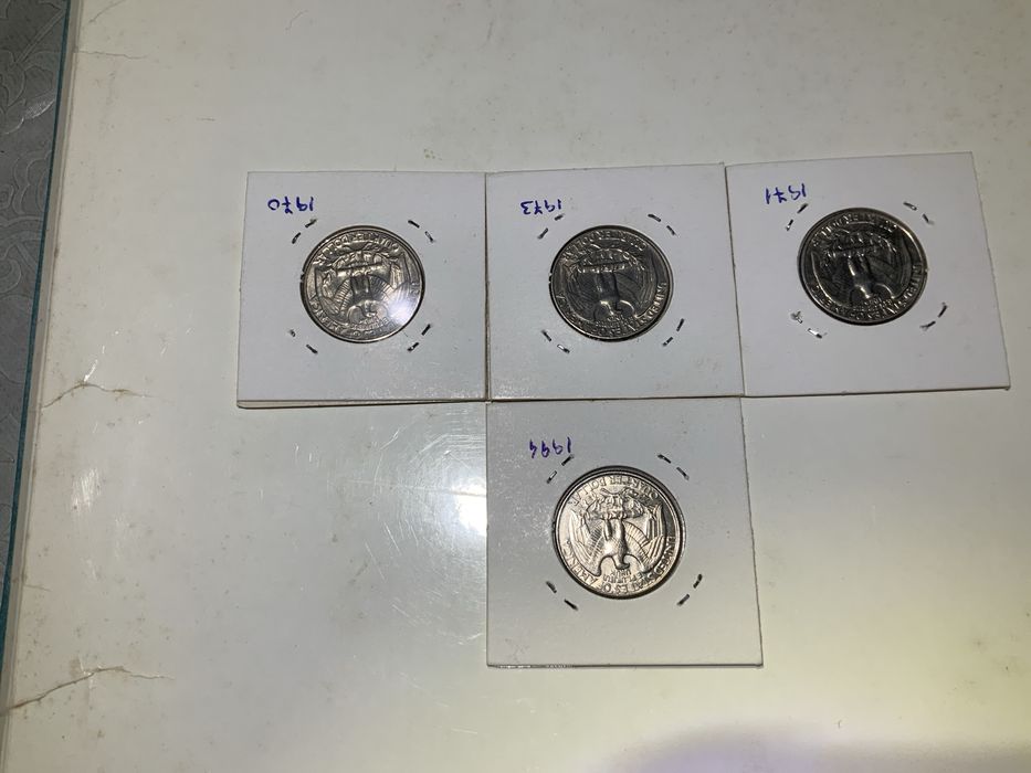 Washington Quarter Dollar  1970+71+73+94+1776/1976 Collertors