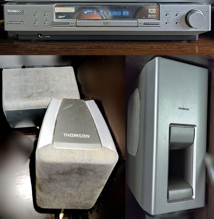 Домашній кінотеатр ДВД THOMSON DPL910VD