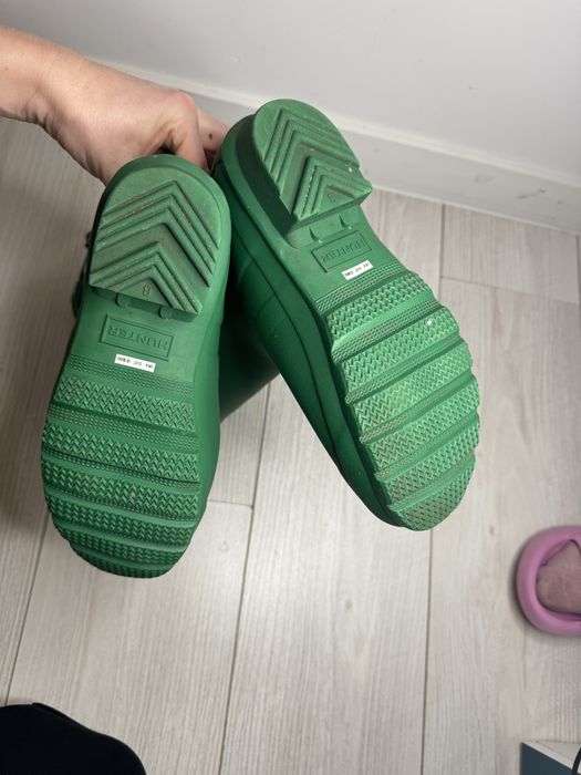 Hunter kalosze zielone