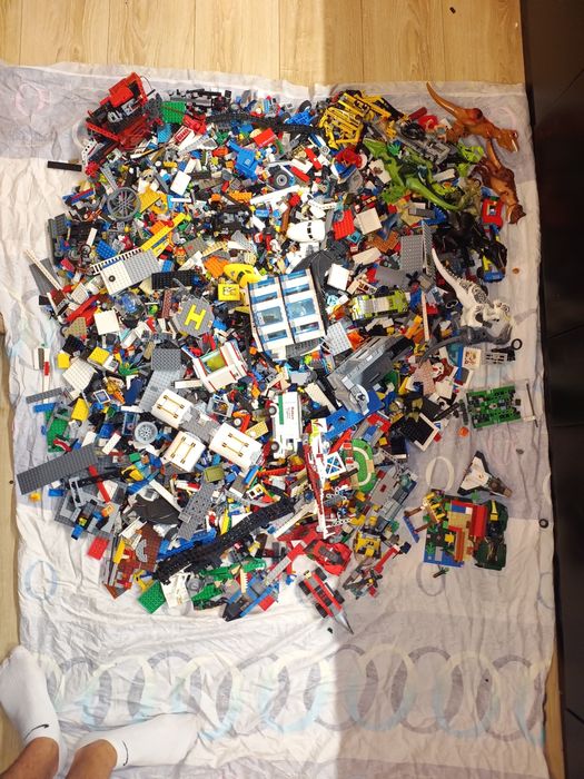 Zestaw klockow lego city 19 kg