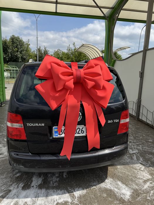 Бант на двері, бант на автомобіль, бант 100 см, новорічний бант