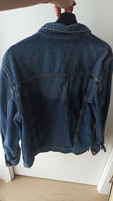 Kurtka jeansowa dżinsowa oversize unisex ciemna