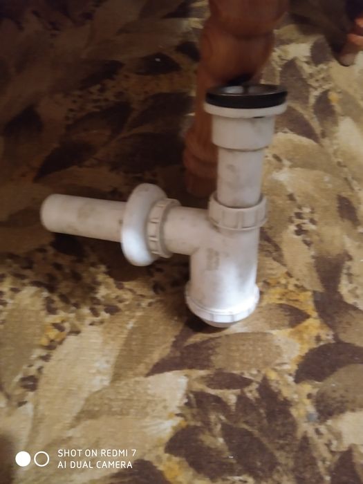 Сифон в кухню на 50мм