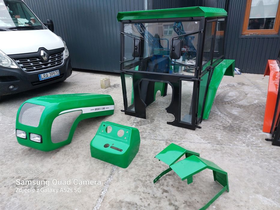 Kabina kabiny c330 c360 t25 mf bizon maska transport