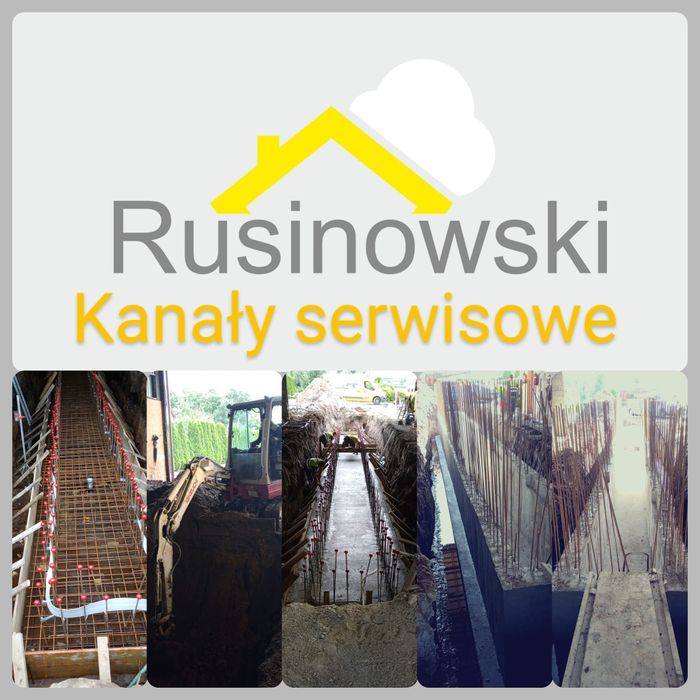 Posadzki przemysłowe RUSINOWSKI Beton Stemplowany Odciskany  fundament