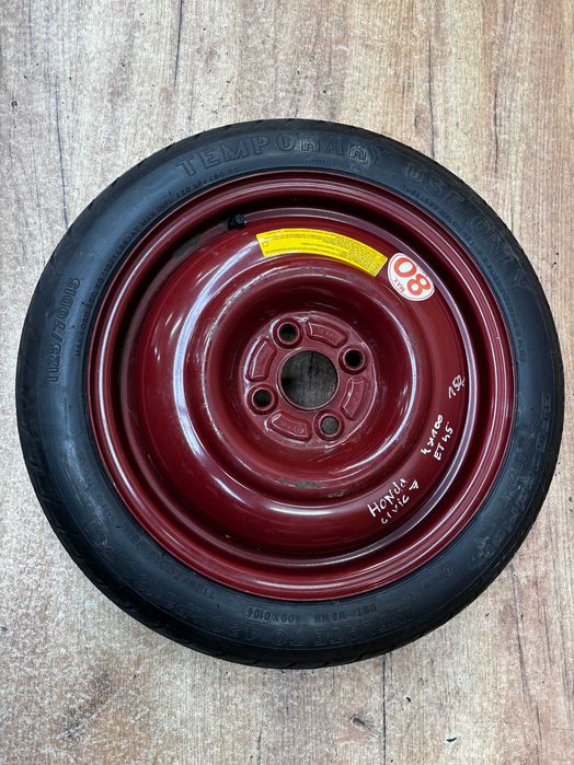 Koło dojazdowe Honda Civic 7 125/70/R16 4x100 ET45 Milicz • OLX.pl