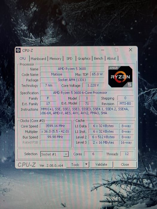 PC Gaming Ryzen 5 / RX 6600 + Monitor ASUS 27”