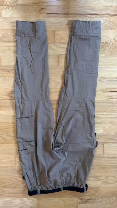 spodnie trekkingowe brązowe decathlon