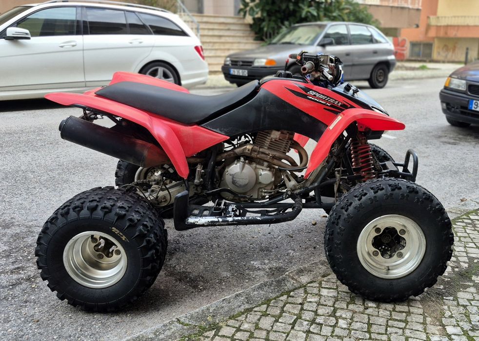 Honda trx 400 com marcha atras