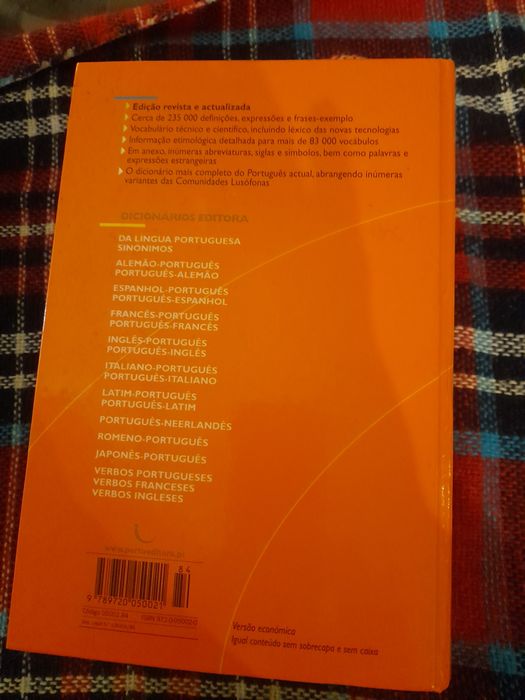 Grande dicionário da Lingua Portuguesa da Porto Editora