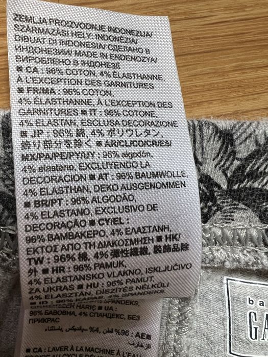 GAP baby,getry, legginsy,oryginalne,USA,5 lat, ok 110 cm