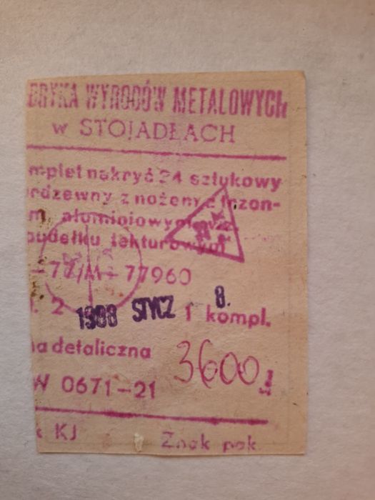 Stojadła sztućce PRL 48 sztuk