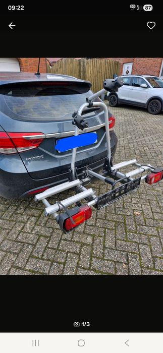 Sprzedam Bagażnik Rowerowy na hak Uebler pro P2/P3 uchylany