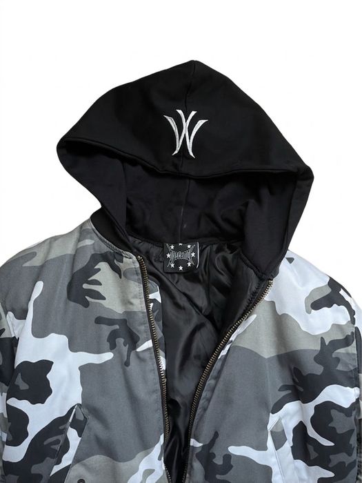 bdmx regular arctic camo bomber jacket бомбер