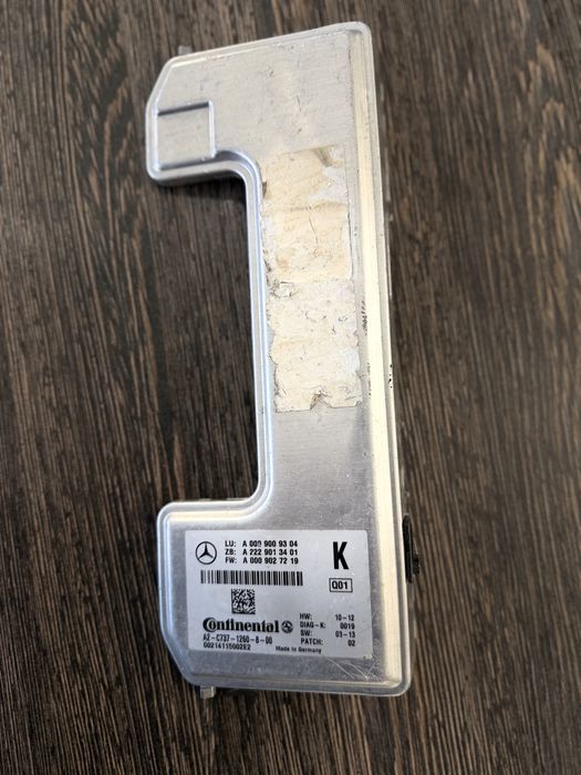 Блок управління Mercedes (оригінал Continental) A0009009304