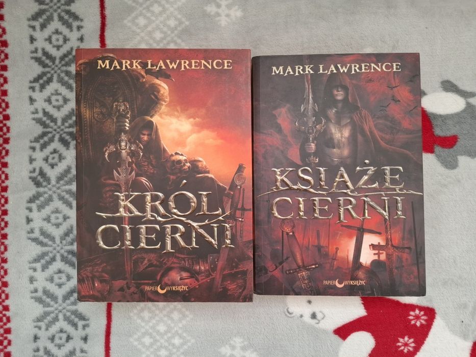 2 książki Książę Cierni i Król Cierni Mark Lawrence