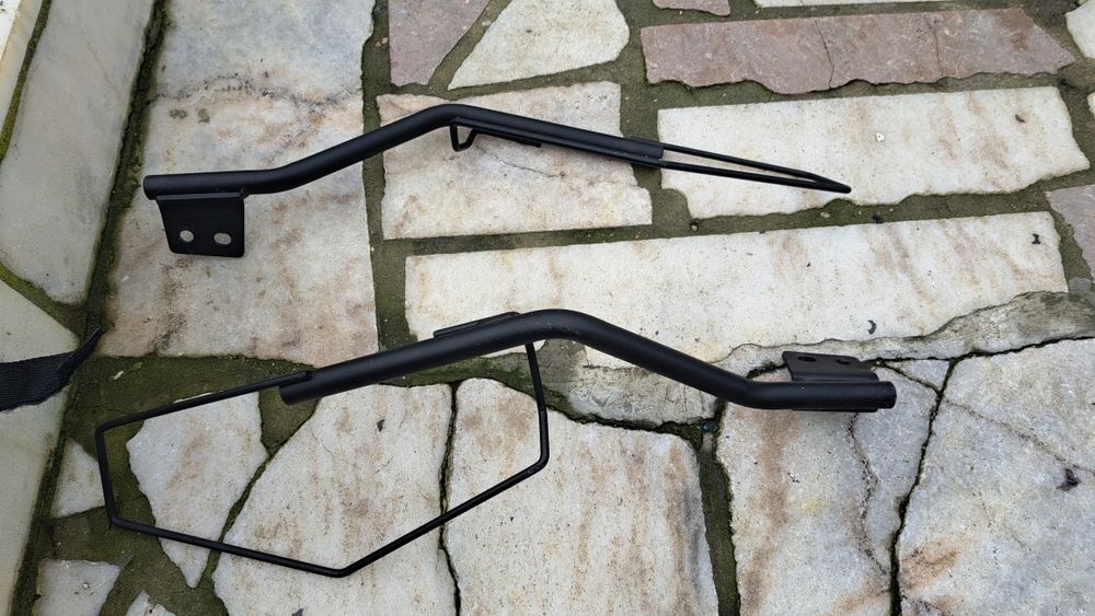 Alforges, side bags para KTM 390 e suportes.