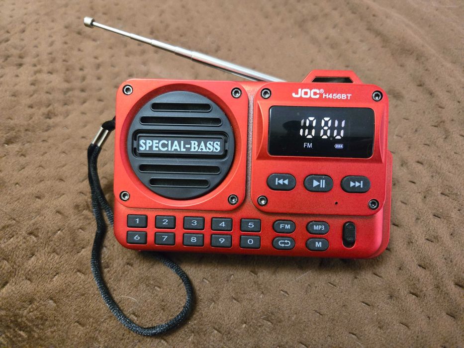 Портативне радіо JOC H456BT з Bluetooth, MP3-плеєром
