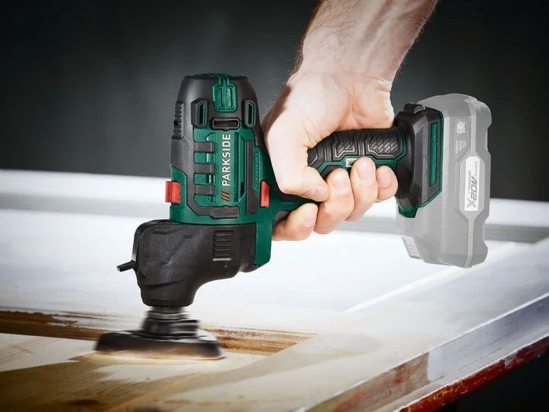 Шуруповерт  3в 1 акумуляторний Parkside PKGA 20-Li C2 реноватор сабель