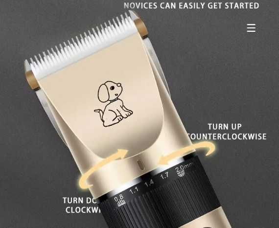 Maszynka golarka do strzyżenia obcinania psa - akumulatorowa - NOWA