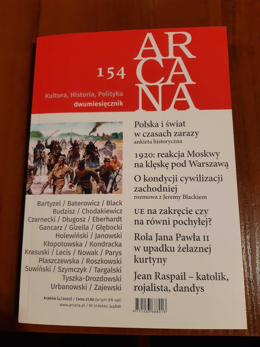 Arcana nr 154 Dwumiesięcznik Kultura, historia, polityka
