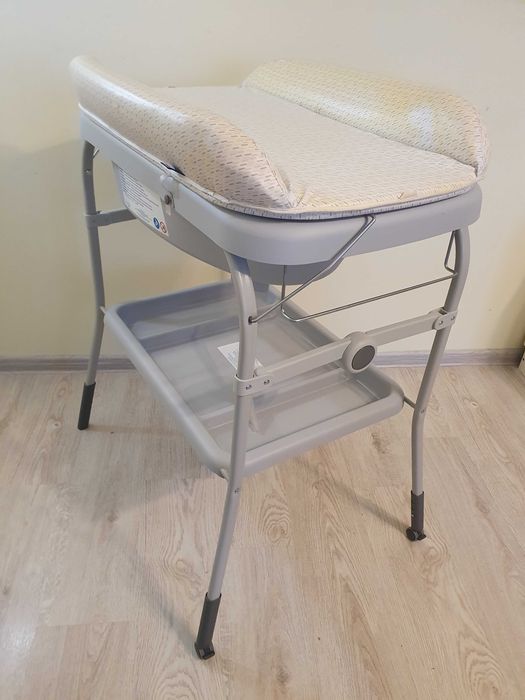 Chicco wanienka Cuddle&Bubble z przewijakiem 2w1 SZARA