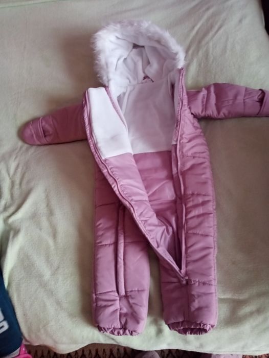 Kombinezonik na zimme dla dziewczynki