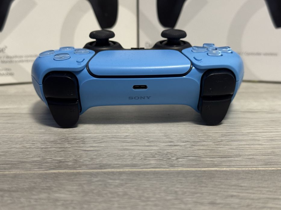 PS5 Pad DualSense Niebieski TMR Hall / Bezdryfowy / Gwarancja
