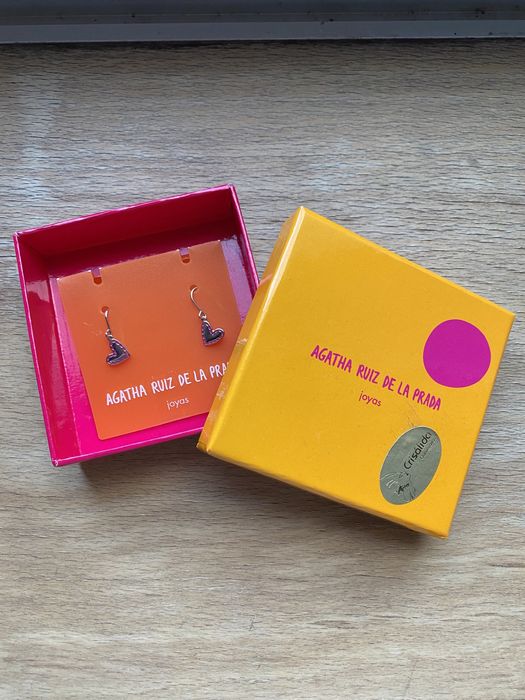 Brincos de coração Agatha Ruiz de La Prada