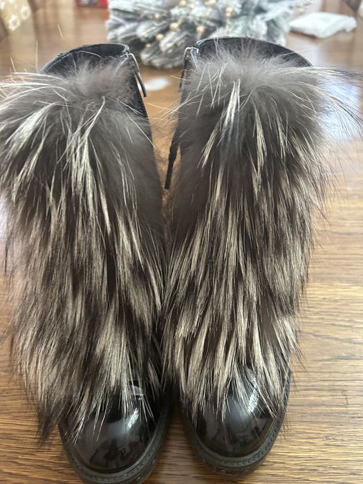 ботінки лакові