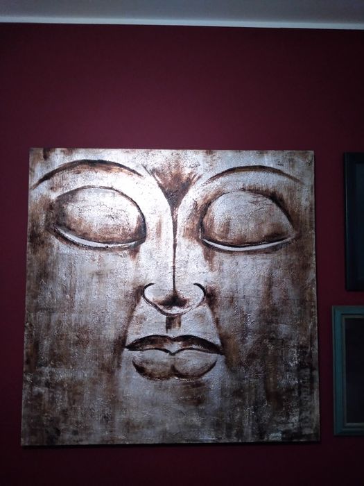 Tela-Motivo:BUDA- 1m × 1m